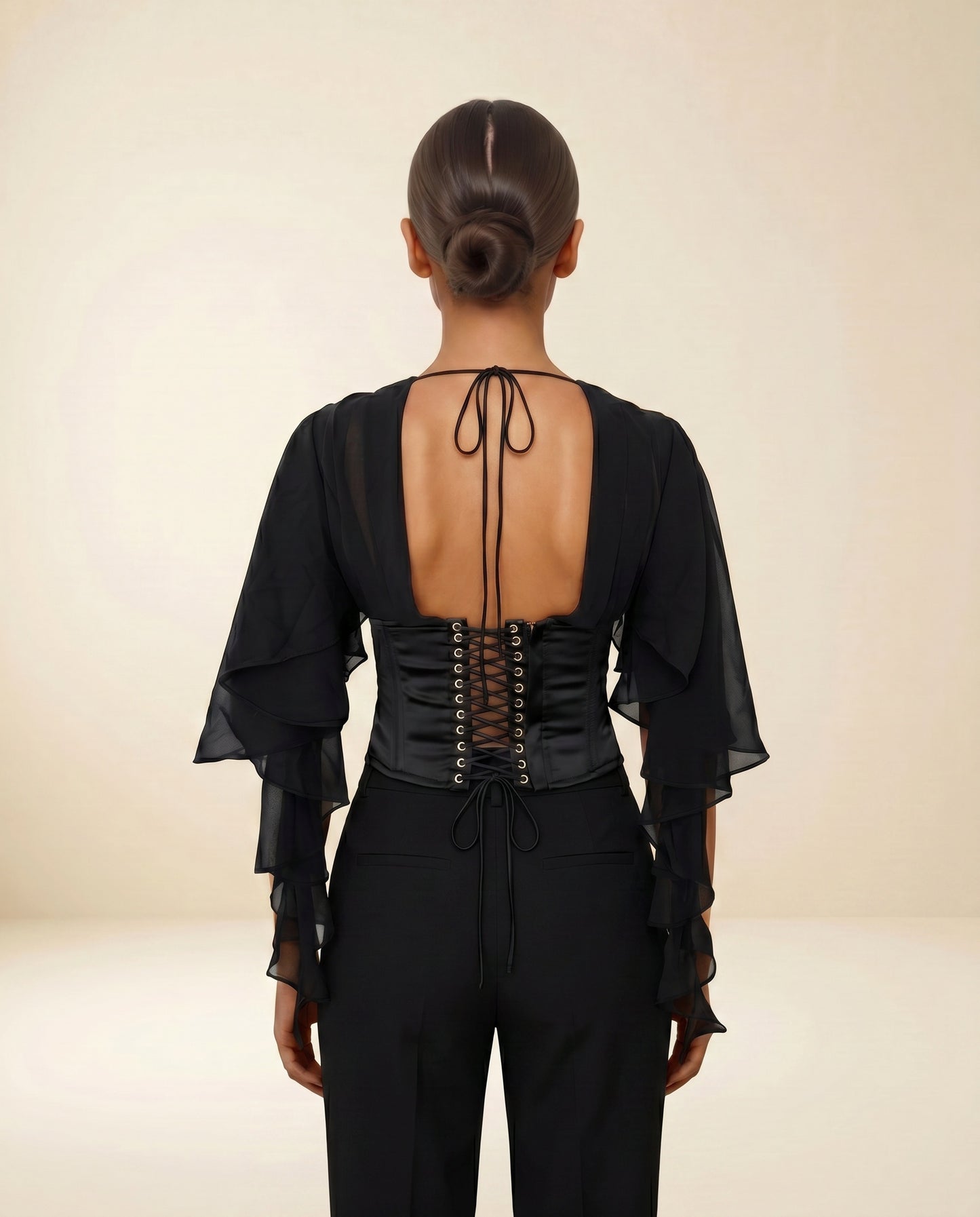 Top Corset Noir